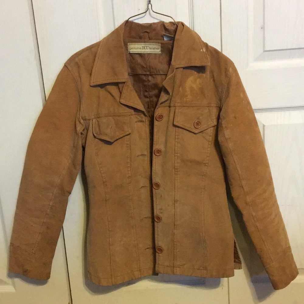 Vintage doc leather jacket.
